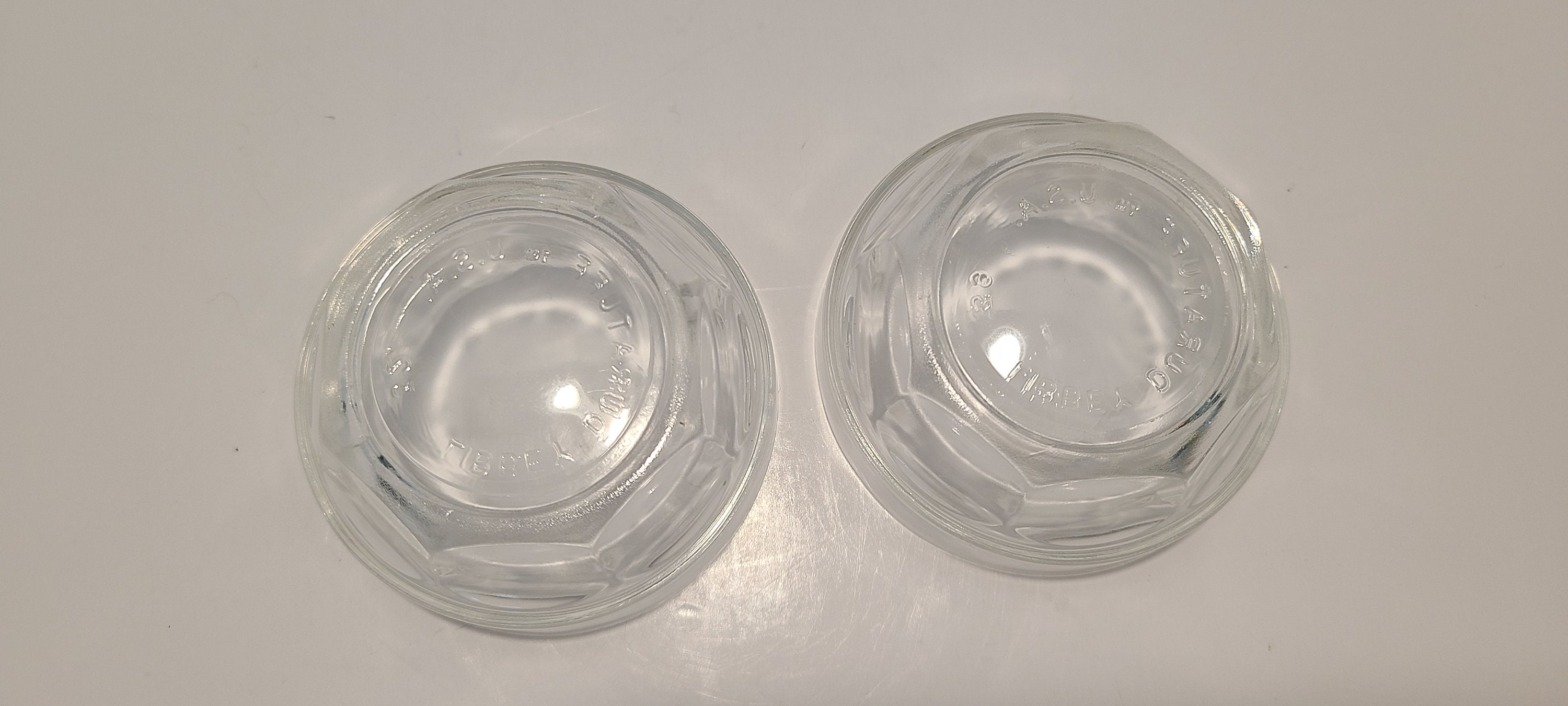 Set of 2 Libbey Duratuff Clear Glass 1.5 Oz. Ramekinsmade in the USA Etsy