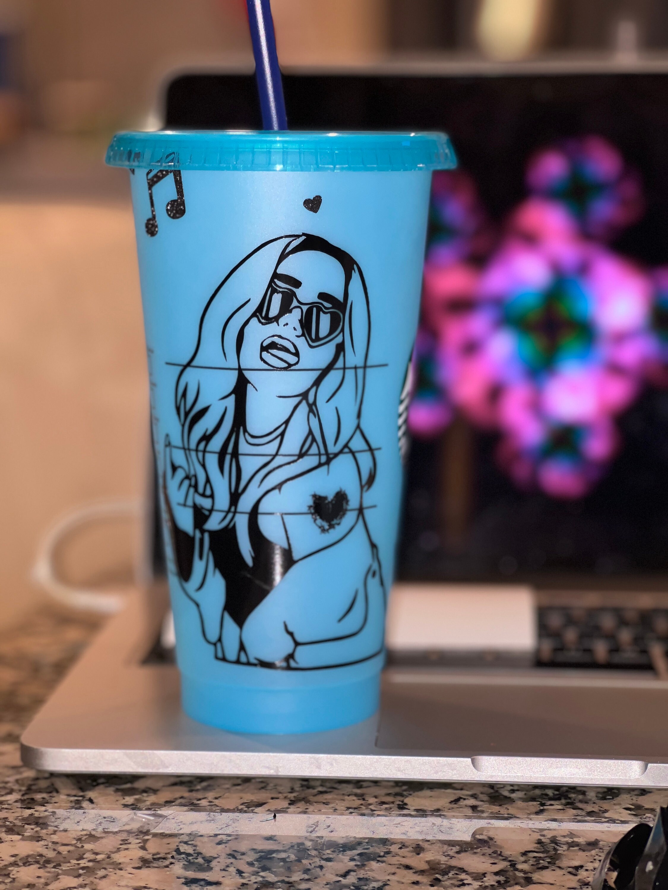 Karol G Starbucks Cold Cup Etsy Canada