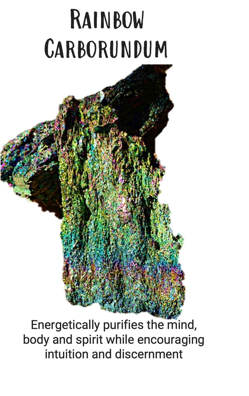 Rainbow Carborundum Etsy