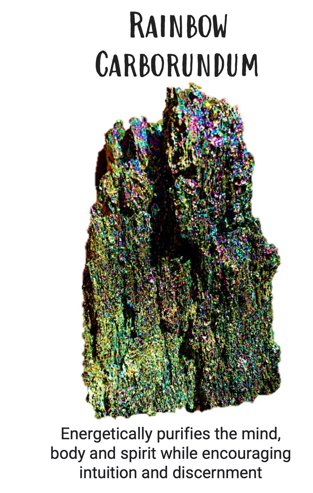 Rainbow Carborundum Etsy