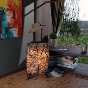 Koffer Houten stomp houten schijf