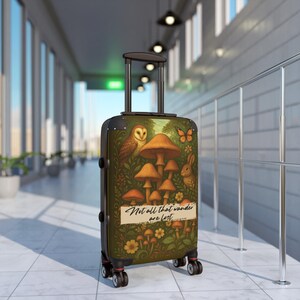 Mystical Forest Suitcase Travel Case Luggage for Adventurers