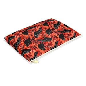 Raven Pouch Dark Cottagecore Raven