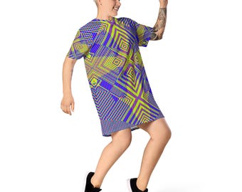 Colorful Fish Salmon designs #22 T-shirt dress
