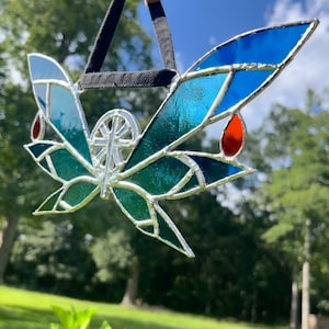 Stained Glass Wings Inspired by Stella of the Winx