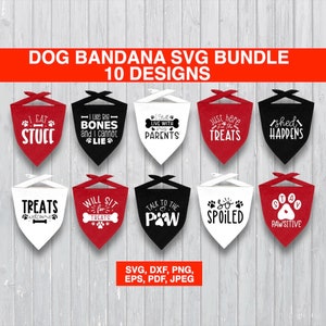 Funny Dog Bandana SVG Bundel, Pet Shirt Svg, Cute Dog Phrases, Dog Bandana svg, Dog svg Bundel, Dog Lover svg, Dog Quote svg