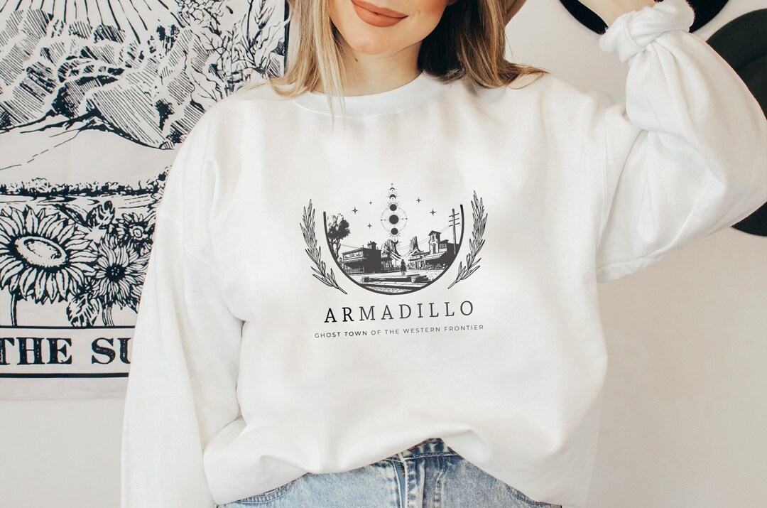 RDR2 Armadillo Sweater Red Dead Redemption Oversized Crew Neck Arthur