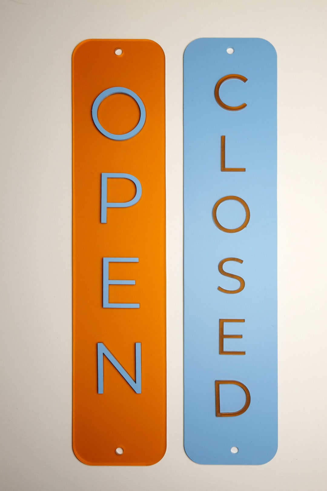 open-and-closed-signs-modern-signs-two-colors-customized-etsy