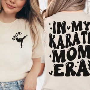 Custom Martial Arts Mom Sweatshirt, Karate Grandma, Personalized MMA ...