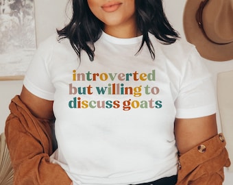 Goat Shirt Funny Gift For Goat Lover The Goat Whisperer Farm Animal Life Goat Mom Tshirts Goat Mama T-Shirt Women Goat Tee Farmer Shirt