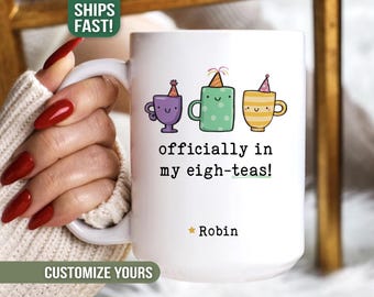 80th Birthday Mug, Custom 80th Birthday Gift for Women, Funny 80th Birthday Gift for Her, TUrning 70 Year Old Birthday Present, Born in 1946