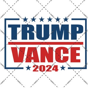 Trump Vance 2024 Png Donald Trump Jd Vance 24 Png Jd Vance Vice President Digital Download Trump&#39;s VP DTF Print File Sublimation Print File