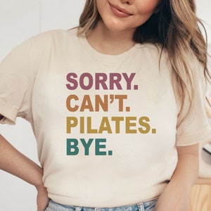 Pilates Shirt, Women Pilates Gift For Her, Pilates Lover T-shirt, Pilates Tee, Gym Pilates Workout Outfit, Pilates Clothing Apparel