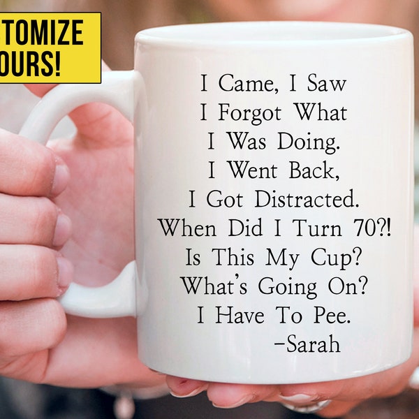 Funny 70th Birthday Gift for Woman 60+ Gift Ideas for 2024