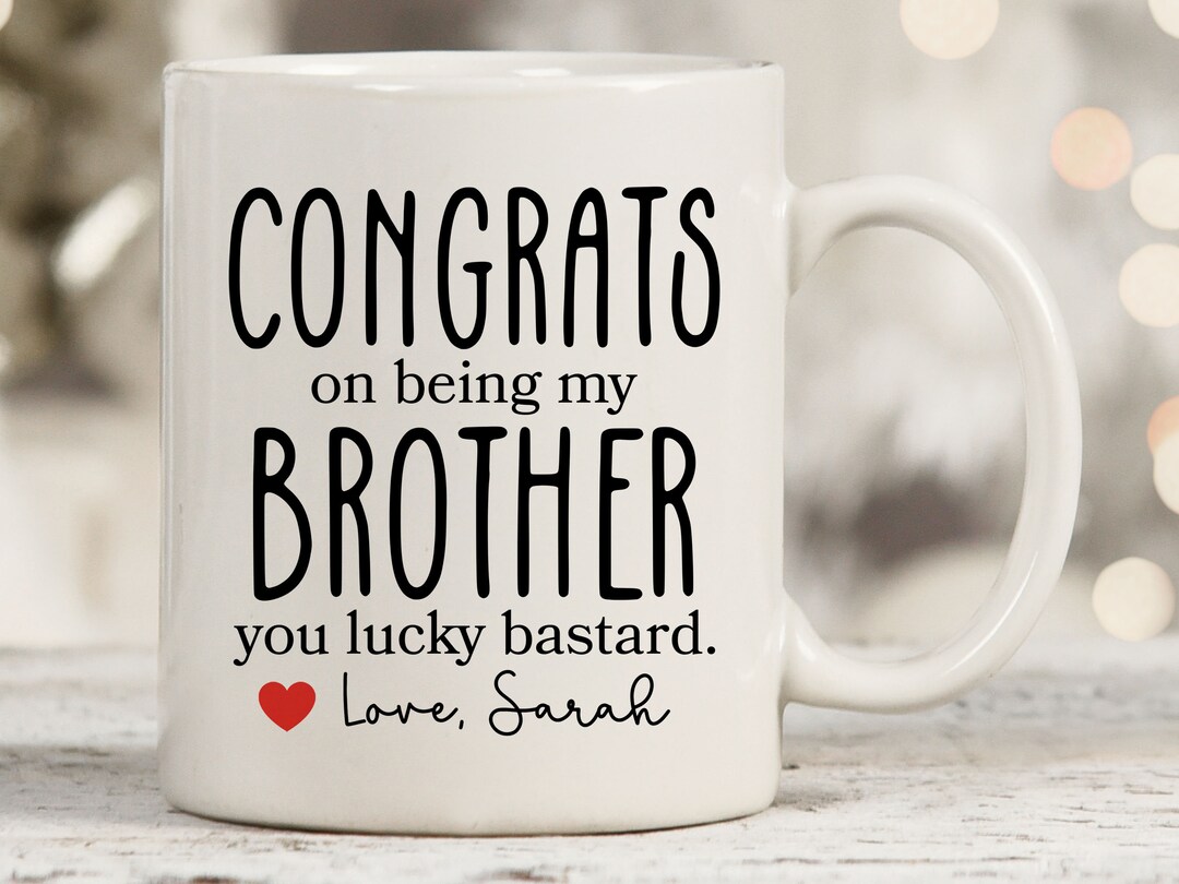 thumbnail interactive-video image 1 of YouNique Designs Funny World's Dopest Brother Mug From Sister 1 of 11