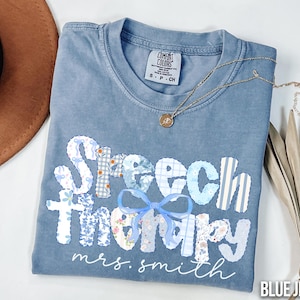 Comfort Colors Speech Language Pathologist Shirt, Comfort Colors SLP Shirt, Speech Pathology, Gifts for Speech Therapist, Speech Therapy Tee