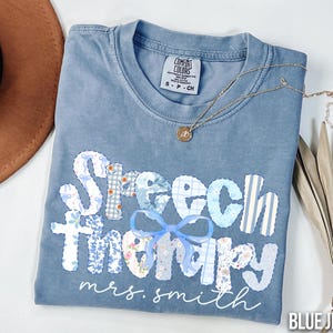 Comfort Colors Speech Language Pathologist Shirt, Comfort Colors SLP Shirt, Speech Pathology, Gifts for Speech Therapist, Speech Therapy Tee