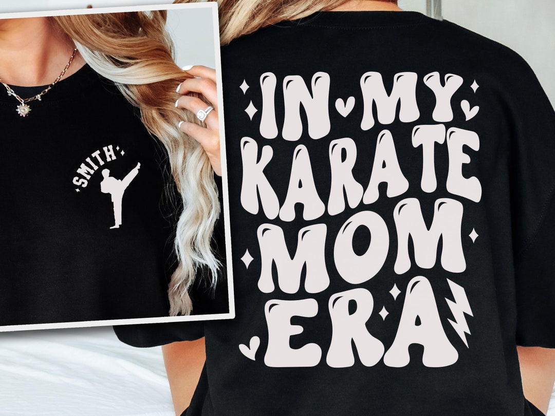 Custom Martial Arts Mom Sweatshirt, Karate Grandma, Personalized MMA ...