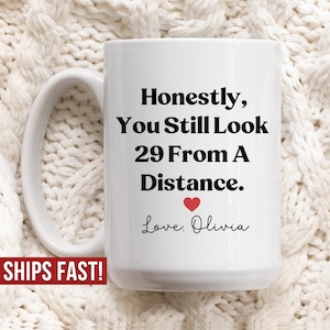 Custom 30th Birthday Gift for Her Friends 30th Gifts Bestfriend Funny Sister Mug for Women Gift for Him 1995 Bday 30th Gift Ideas for Men