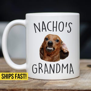 Custom Dog Grandma Gifts for Dog Grandmothers Personalized Mothers Day Gift for Dog Grandmas Funny Dog Owner Gifts for Grandma Dog Paw Print