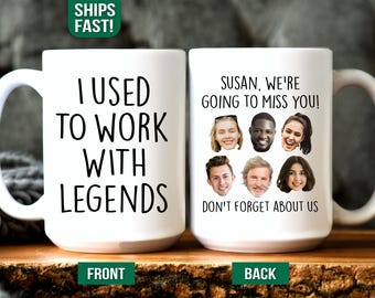 Retirement Mug for Coworker Custom Retired Boss Gifts for Women Funny Happy Retirement Gift Co Worker Retiring Personalized Retirement Cup