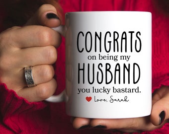 Valentines Day Gifts For Husband, Gag Gifts For Husband, Gag Husband Gifts, Funny Husband Mugs, Custom Husband Gifts, Personalized Mug