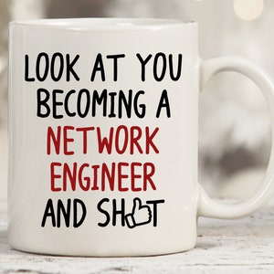 Network Engineer Gifts, Network Engineer Mug, Gift For Network Engineer, New Network Engineer, Future Network Engineer Gifts, System Admin