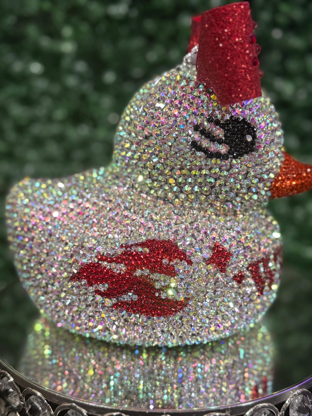Rhinestone Cheer Duck - Etsy