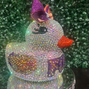 rhinestone cheer duck