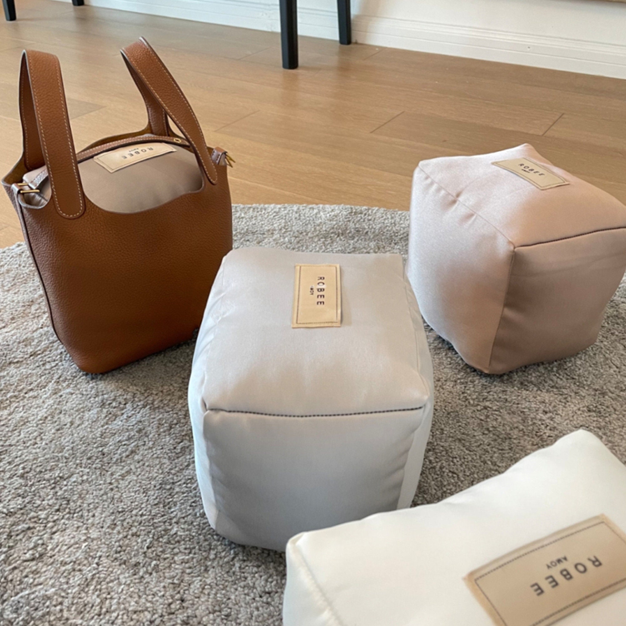 Satin Pillow Luxury Bag Shaper For Hermes Picotin 18, Picotin 22