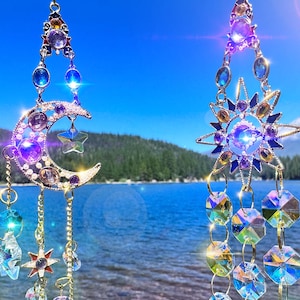 Suncatcher /Thanksgiving gift / Crystal sun catcher/ Christmas gift/ Christmas decor / Rainbow maker/ Crystal window ornament