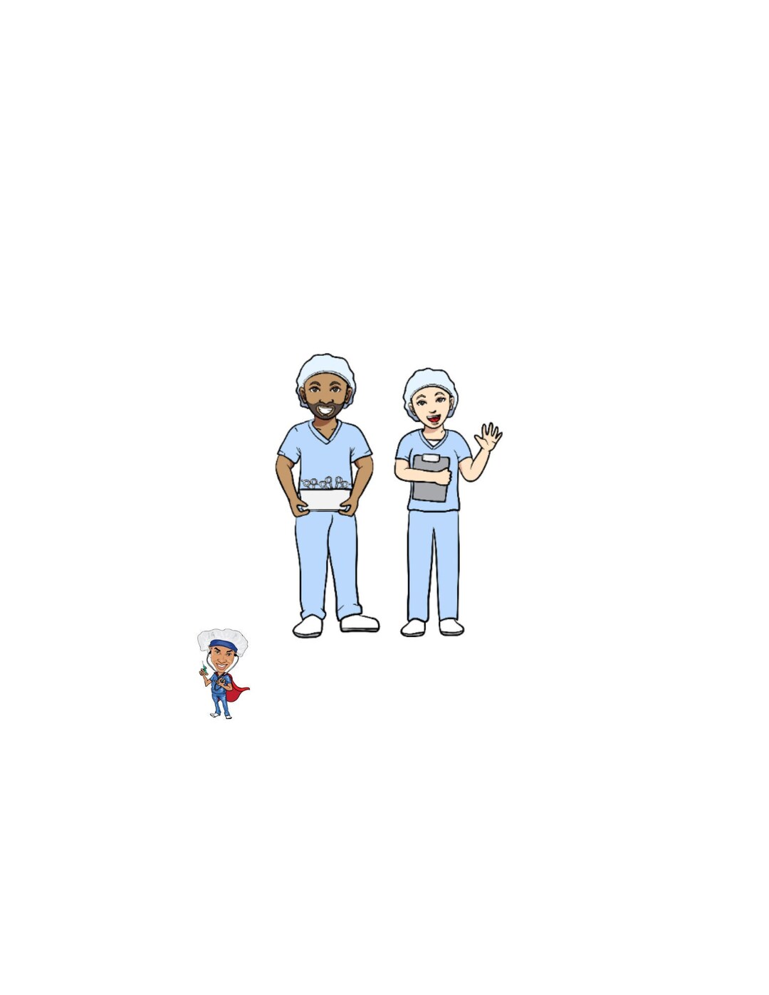 Scrubs II Character PNG JPG Etsy