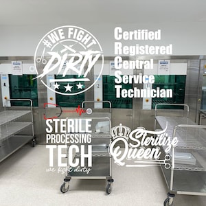 Pacchetto PNG per tecnici di elaborazione sterile / Operatore sanitario (download digitale)