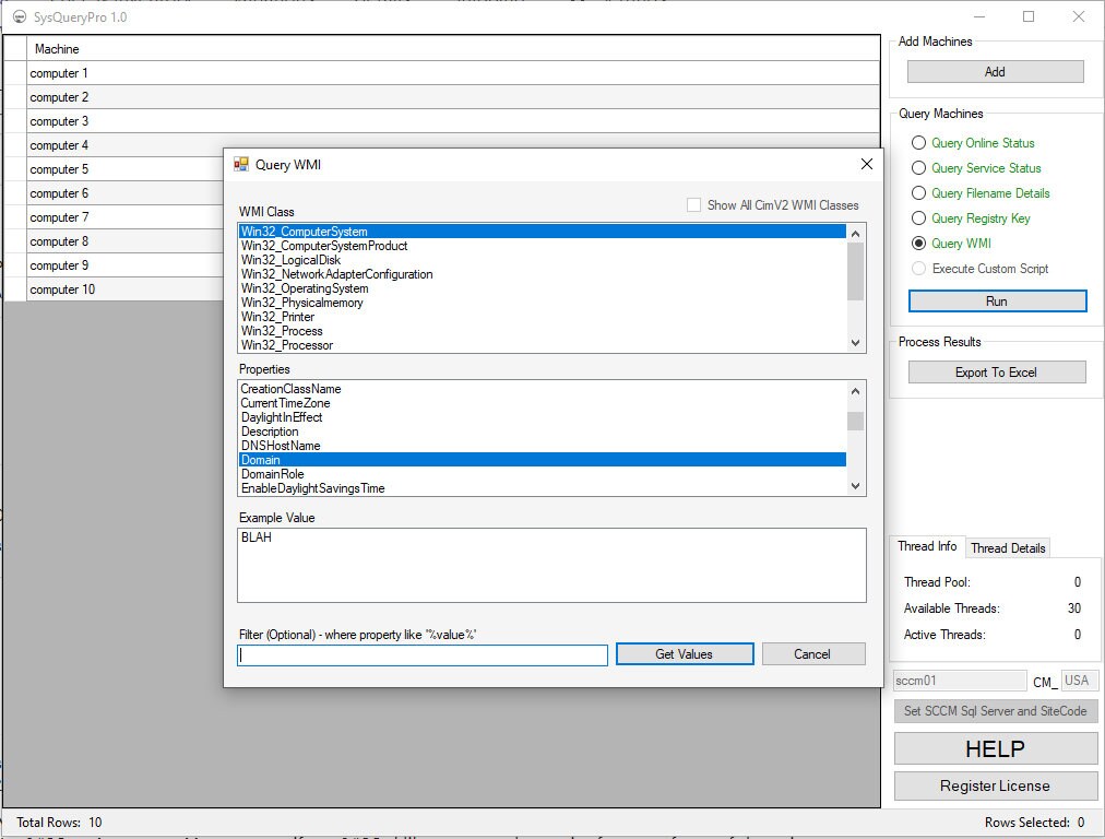 Sysquerypro - Windows Based Remote Machine Query Tool - Etsy