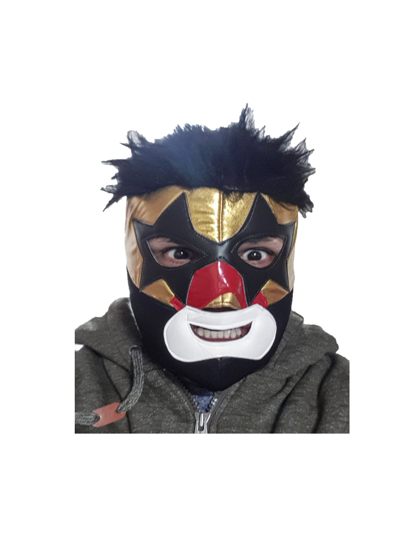 Mexican Wrestling Mask Mephisto AAA UNDERGROUND Mexico fight toy costume