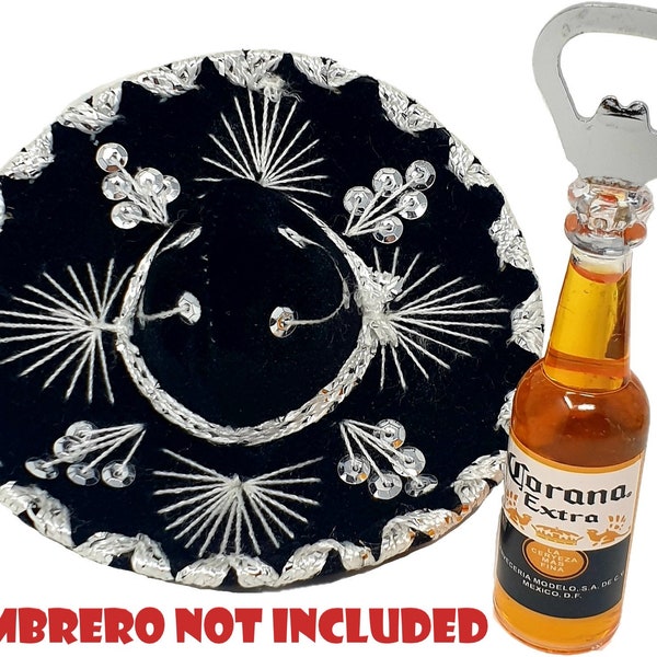 Magnetic Corona Beer bottle opener Cool Unique funny Mexican bottle opener Man cave decor accessories must haves for Barbecue BBQ parties