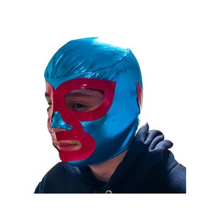 Children&#39;s Nacho Libre Mask: Handmade Lucha Libre Costume