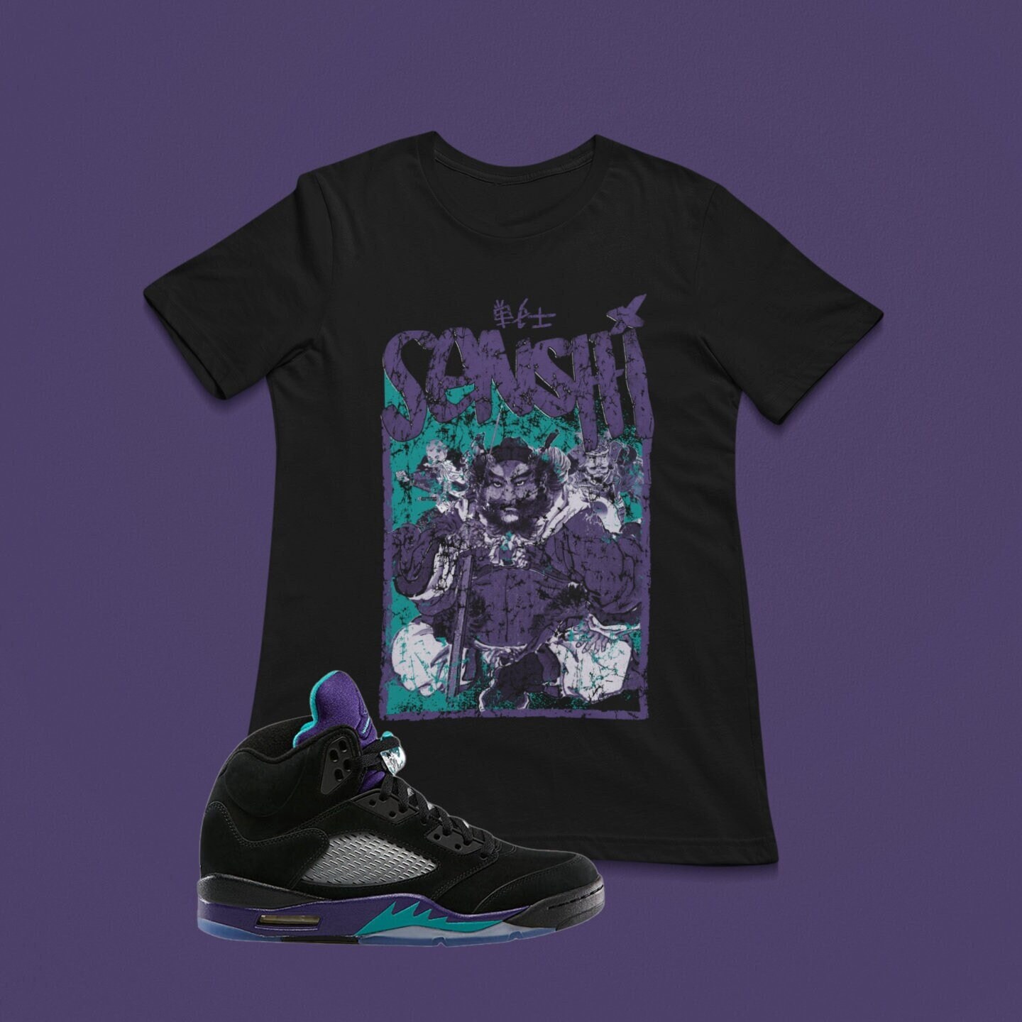 purple 5s shirts