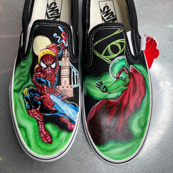 Custom Vans Shoes Etsy