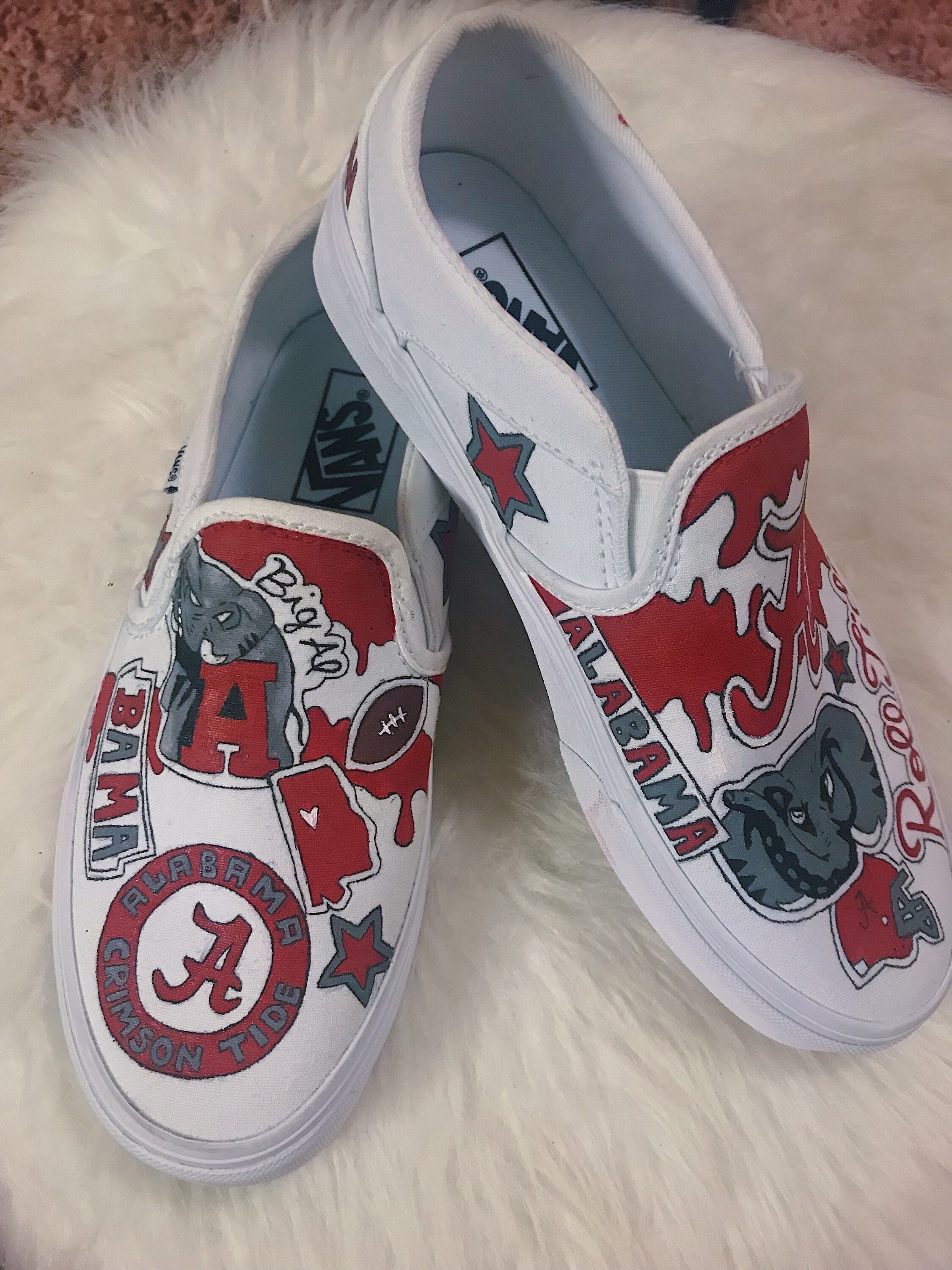University Vans Etsy