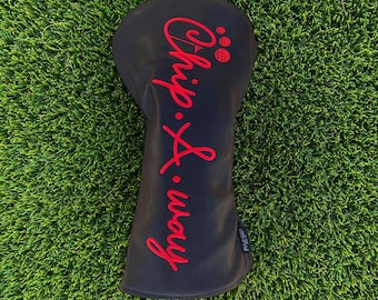 Golf Club Headcover - Chip-A-Way (Black)