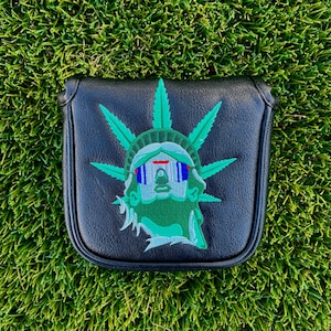 Marijuana Mallet Putter Cover - Faded Golf Co