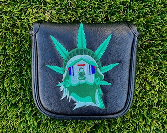 Funda para putter Mallet de marihuana - Faded Golf Co