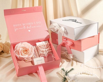 Happy Mother's Day Personalized Gift Set, Mother's Day Giftbox, Gift for Mum, Personalised Crate, Step Mum, In law Gift, Custom Name Gift