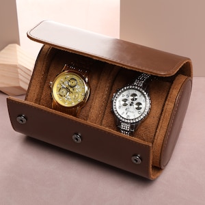 Vintage Watch Storage Box, Personalized Watch Storage Box, Engraved Watch Storage Box, Custom Gift Watch Storage Box, Best Man Gift image 8