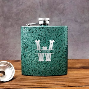 Personalized Flask Gift for Men,Bachelor Party Gifts,Groomsmen Gifts,Best Man Gift,Dad Gifts,Wedding Gift for Groomsman, Boyfriend Gift