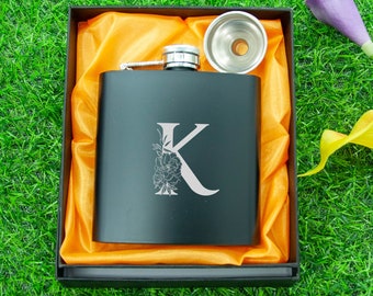 Frasco personalizado para dama de honor, frasco para mujer, frasco personalizado para novia, regalo para novia, regalo para ella, frasco grabado para ella, frasco personalizado