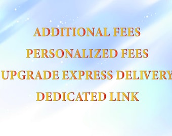 Envío de actualización o tarifas adicionales (no se aplicará ningún descuento)