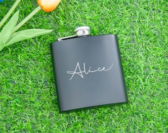 Personalised Engraved Wedding Special Occasion Hip Flask 6oz