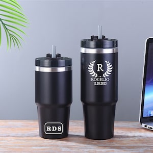 Personalized Tumbler20oz/30oz,Tumbler with Straw, Insulated Tumbler, Engraved Cup, Custom Tumbler Cup, Monogram Tumbler, Rambler